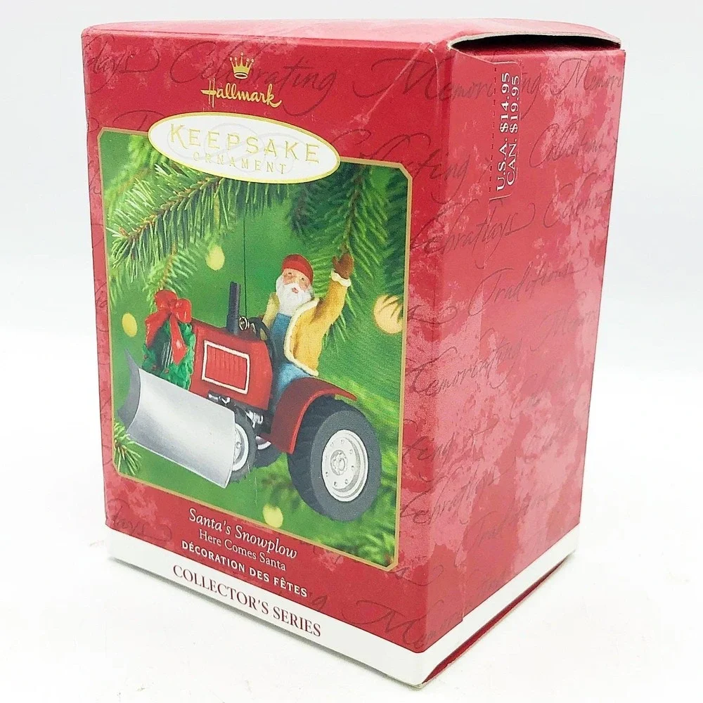 Santa's Snowplow 2001‎ Hallmark Ornament #23 in Here Comes Santa